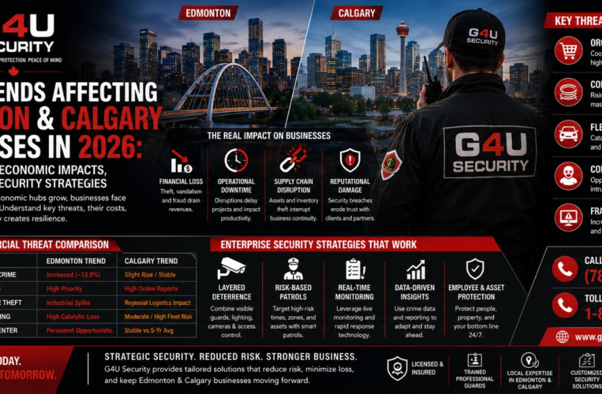 The Future of Security Guard Services in Edmonton, Alberta: Tech-Driven, Integrated, and Safety-Centric Protection